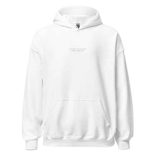 Official Access To Justice For Families Foundation Unisex Hoodie